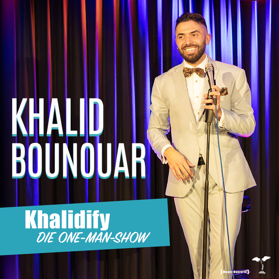 Khalid Bounouar auf der Bühne